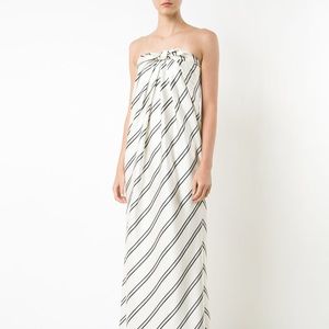 HALSTON HERITAGE knotted gown